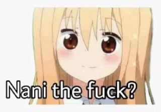 😑 emoji Anime Meme Telegram sticker 5 of 25