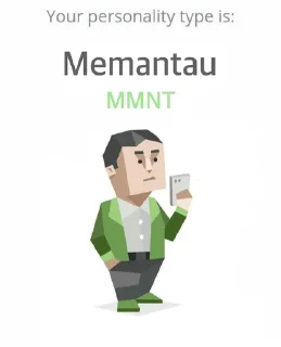 Sticker from mbti