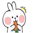 😋 emoji @Opstickerpacks ✨ Rabbit 🌸💫 Telegram sticker 18 of 24
