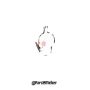 ❤️ emoji @Opstickerpacks ✨ Rabbit 🌸💫 Telegram sticker 15 of 24