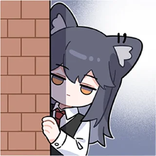 🕵️ emoji 缄默小娜2 @zhaxia_cn Telegram sticker 18 of 80