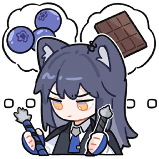 ❤️ emoji 缄默小娜2 @zhaxia_cn Telegram sticker 7 of 80