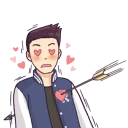 😍 emoji You and I Telegram sticker 23 of 42