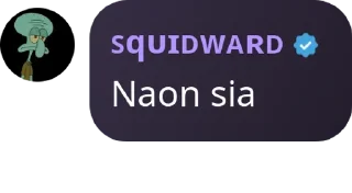 🖤 emoji Squidward Telegram sticker 7 of 25