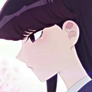 🐾 emoji Komi Shouko ◍⃘  @comyushou Telegram sticker 4 of 40