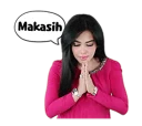 ☺️ emoji syahrini by kashi Telegram sticker 5 of 26