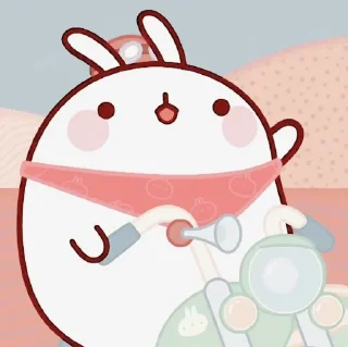 💭 emoji molang ⋆ @galerina Telegram sticker 6 of 65