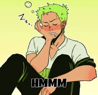 Sticker from zoro @bagistikerni