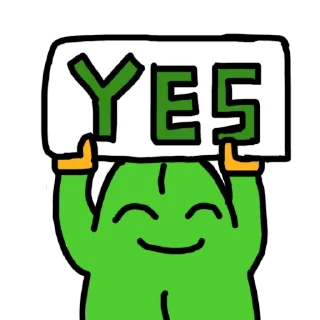 🙆‍♀️ emoji 觀賞用連豬連狗腦魔 Telegram sticker 19 of 52