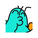 😗 emoji 腦魔icon補完計劃 Telegram sticker 3 of 31