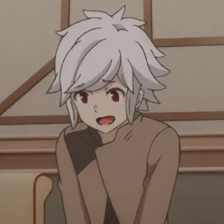🤍 emoji bell danmachi Telegram sticker 8 of 30
