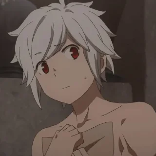 🤍 emoji bell danmachi Telegram sticker 18 of 30