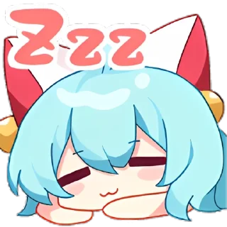 💤 emoji 草莓猫Taffy Telegram sticker 11 of 25