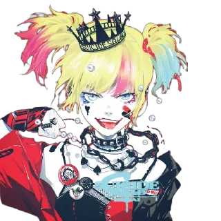 Sticker from Suicide Squad Isekai @AnimeLibrary_Stickers