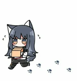 🐾 emoji Texas Arknight [InariChuu] Telegram sticker 16 of 25