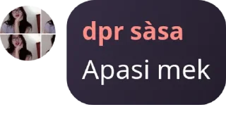 Sticker from Apasi mek