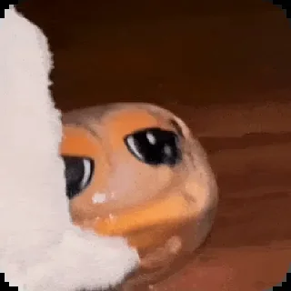 😀 emoji Pou Triste Memes 😢 @Userisde4d Telegram sticker 9 of 16