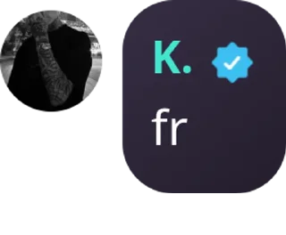 😇 emoji K. Telegram sticker 23 of 36