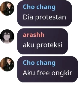 Sticker from Cho