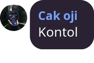 Sticker from ojii said