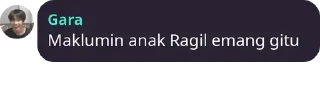 😜 emoji Gerabah said Telegram sticker 10 of 19