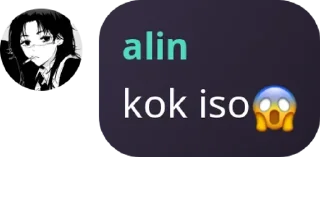 Sticker from alin