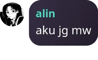 Sticker from alin