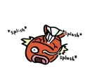 🐟 emoji 「回來！皮卡丘！」 Telegram sticker 10 of 24