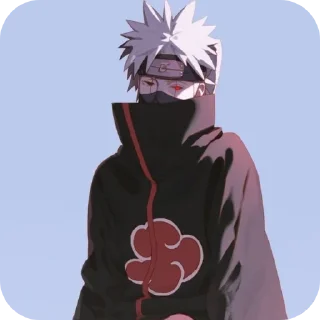 😈 emoji Kakashi — @stckrRobot Telegram sticker 6 of 26