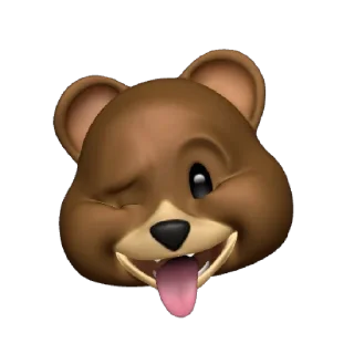 🤪 emoji Bear Telegram sticker 8 of 15