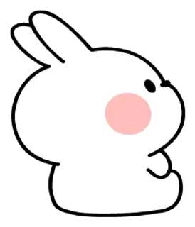 🐇 emoji spoiled rabbit @sheeslovess Telegram sticker 22 of 38