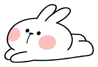 🐇 emoji spoiled rabbit @sheeslovess Telegram sticker 7 of 38