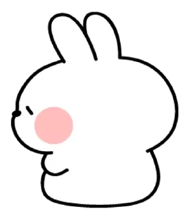 🐇 emoji spoiled rabbit @sheeslovess Telegram sticker 10 of 38