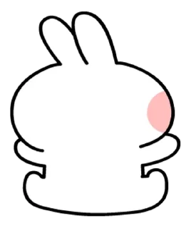 🐇 emoji spoiled rabbit @sheeslovess Telegram sticker 17 of 38