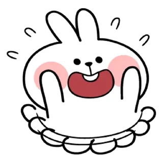 Sticker from spoiled rabbit @sheeslovess