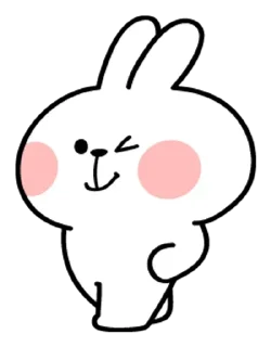 🐇 emoji spoiled rabbit @sheeslovess Telegram sticker 5 of 38