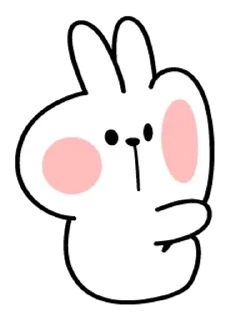 Sticker from spoiled rabbit @sheeslovess