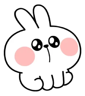 🐇 emoji spoiled rabbit @sheeslovess Telegram sticker 19 of 38