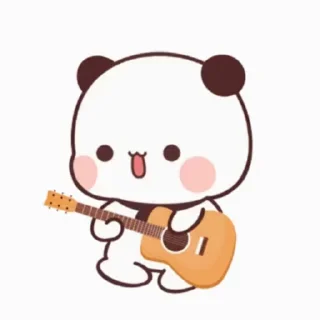 🎸 emoji Mochi vdo pack @sparkling_vibes Telegram sticker 12 of 50