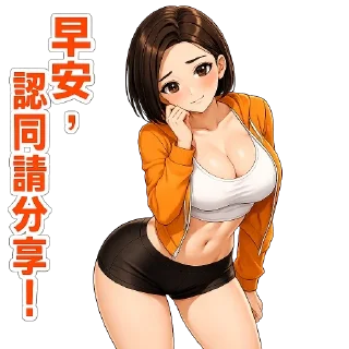 🥺 emoji 豆包：越來越抽象了 XD #Doubao #Dola #AI Telegram sticker 7 of 111