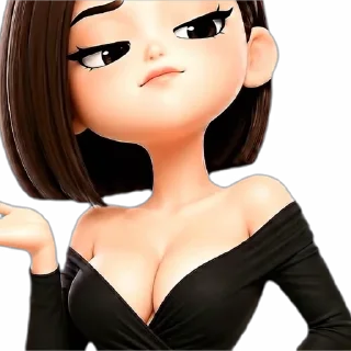 😉 emoji 豆包：越來越抽象了 XD #Doubao #Dola #AI Telegram sticker 22 of 111