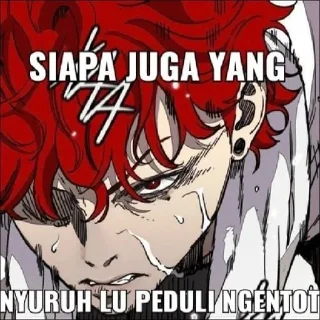 Sticker from random cuy