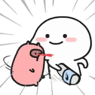 😊 emoji Mochiの贴纸包 Telegram sticker 17 of 36