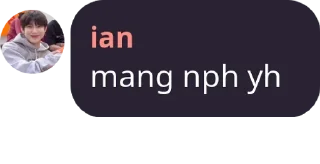 Sticker from ian tampan