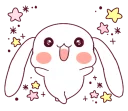 😆 emoji Ultra-small rabbit @tikelku Telegram sticker 16 of 41
