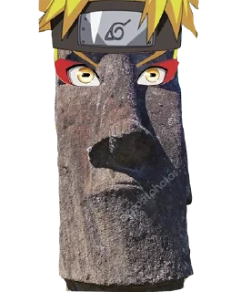Sticker from Moai