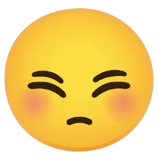 😳 emoji ᯼ ᵍᵒᵍᵍˡᵉЄᗰƠᒍƖƧ ┃@laddukadabba2 ᯼ Telegram sticker 22 of 50