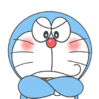 😠 emoji 哆啦A梦🐱 Telegram sticker 12 of 13