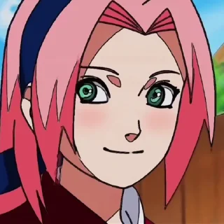😸 emoji Sakura haruno|| Yuanita mon Telegram sticker 16 of 34