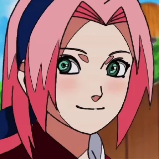 😸 emoji Sakura haruno|| Yuanita mon Telegram sticker 13 of 34
